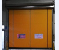 Zipper fast door