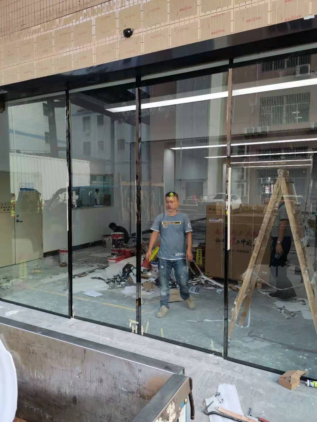 安装公明感应自动门的厂家/定制马田自动门价格贵吗