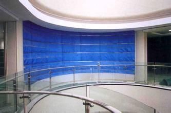 Can the fire shutter door be curved