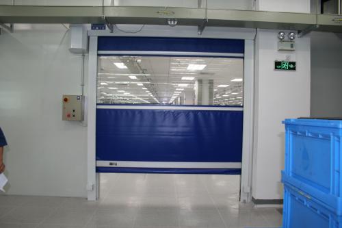 What could be the reasons why the rapid door of the food workshop in Shanwei cannot be opened